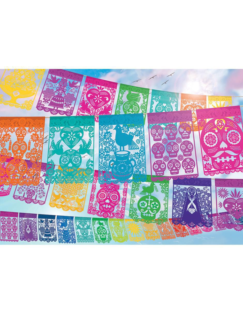 Rompecabezas Artesanías Papel Picado 500 piezas 2