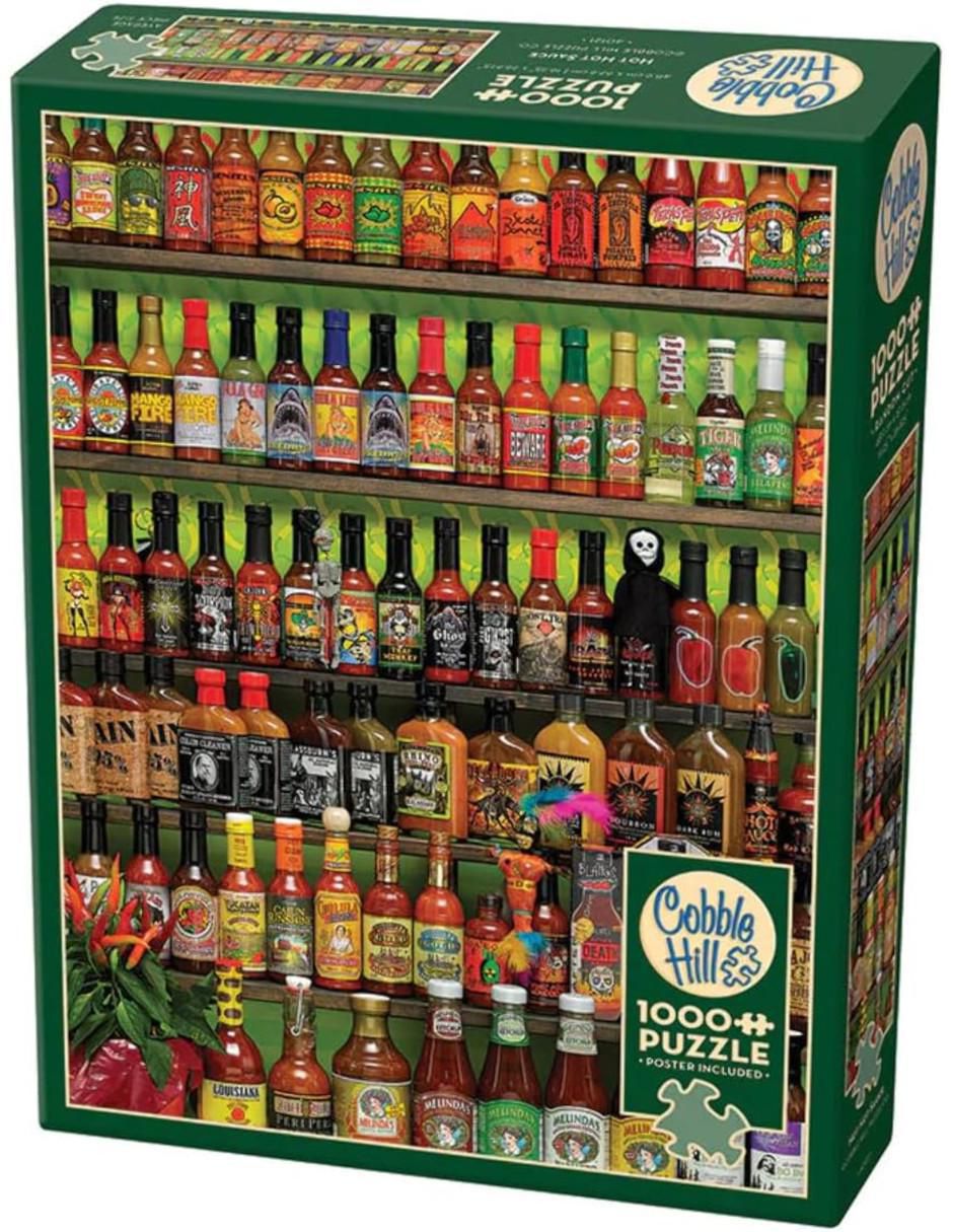 Rompecabezas Especias y Condimentos Salsas Picantes 1000 piezas Rompecabezas Especias y Condimentos Salsas Picantes 1000 piezas