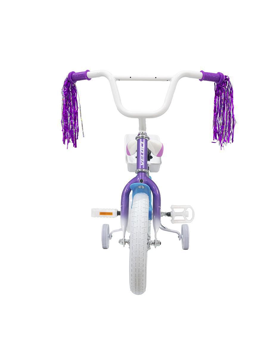 Bicicleta infantil rodada 12 para niña 3