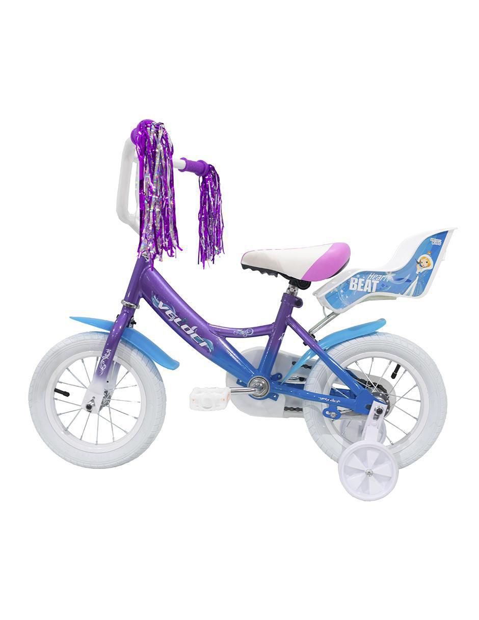 Bicicleta infantil rodada 12 para niña 5