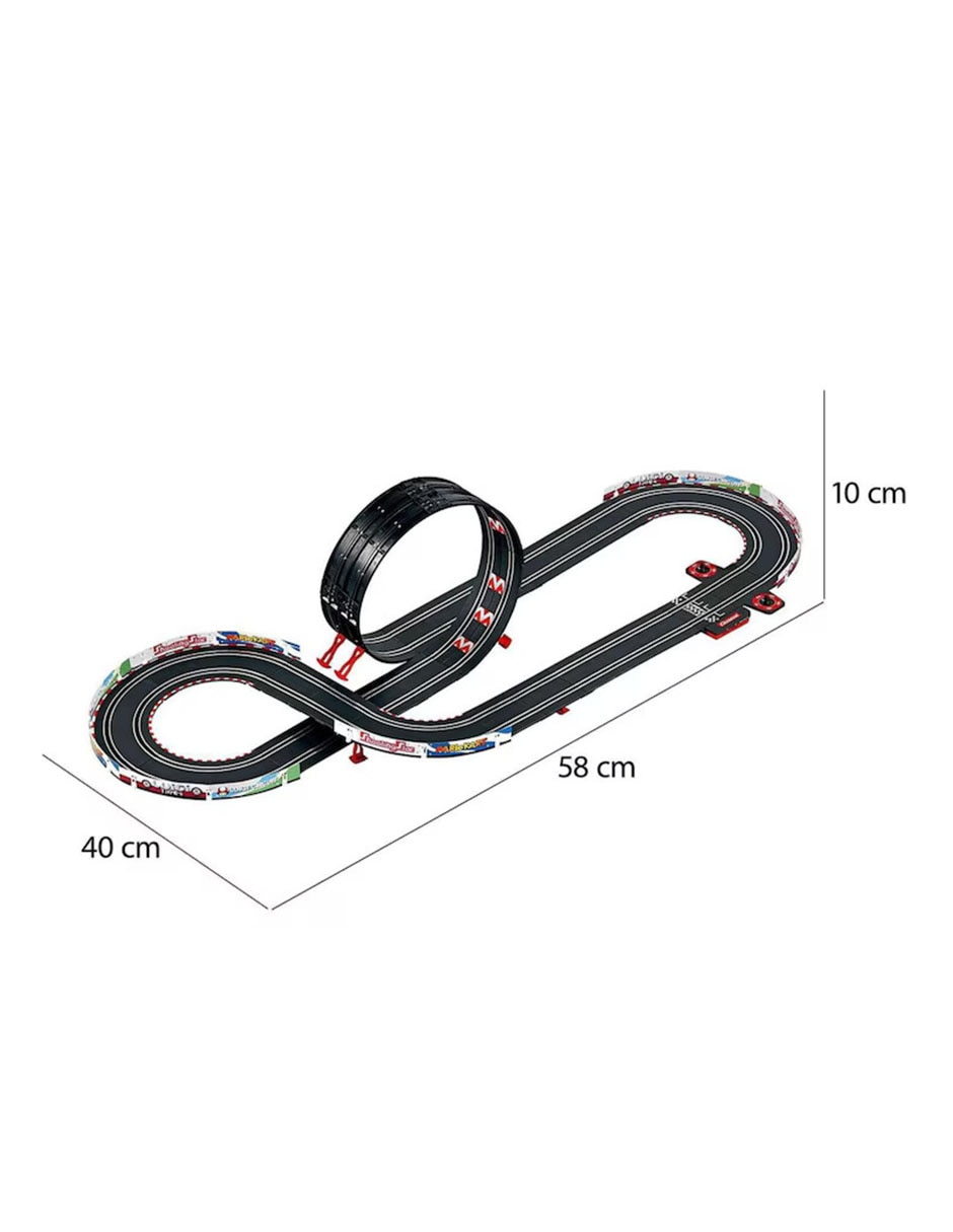 Set pista y automóviles go!! mario kart wii Mario y Luigi 6