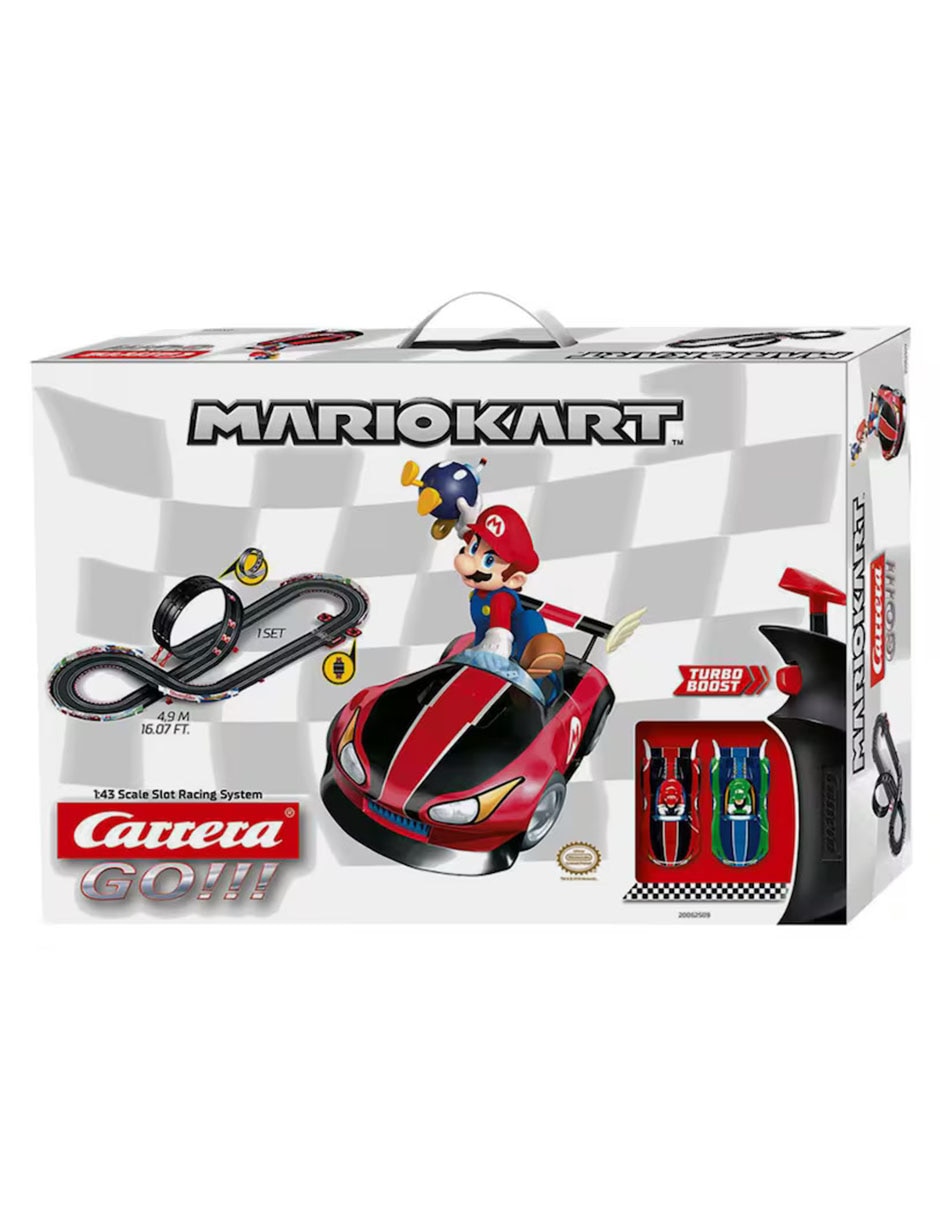 Set pista y automóviles go!! mario kart wii Mario y Luigi 4
