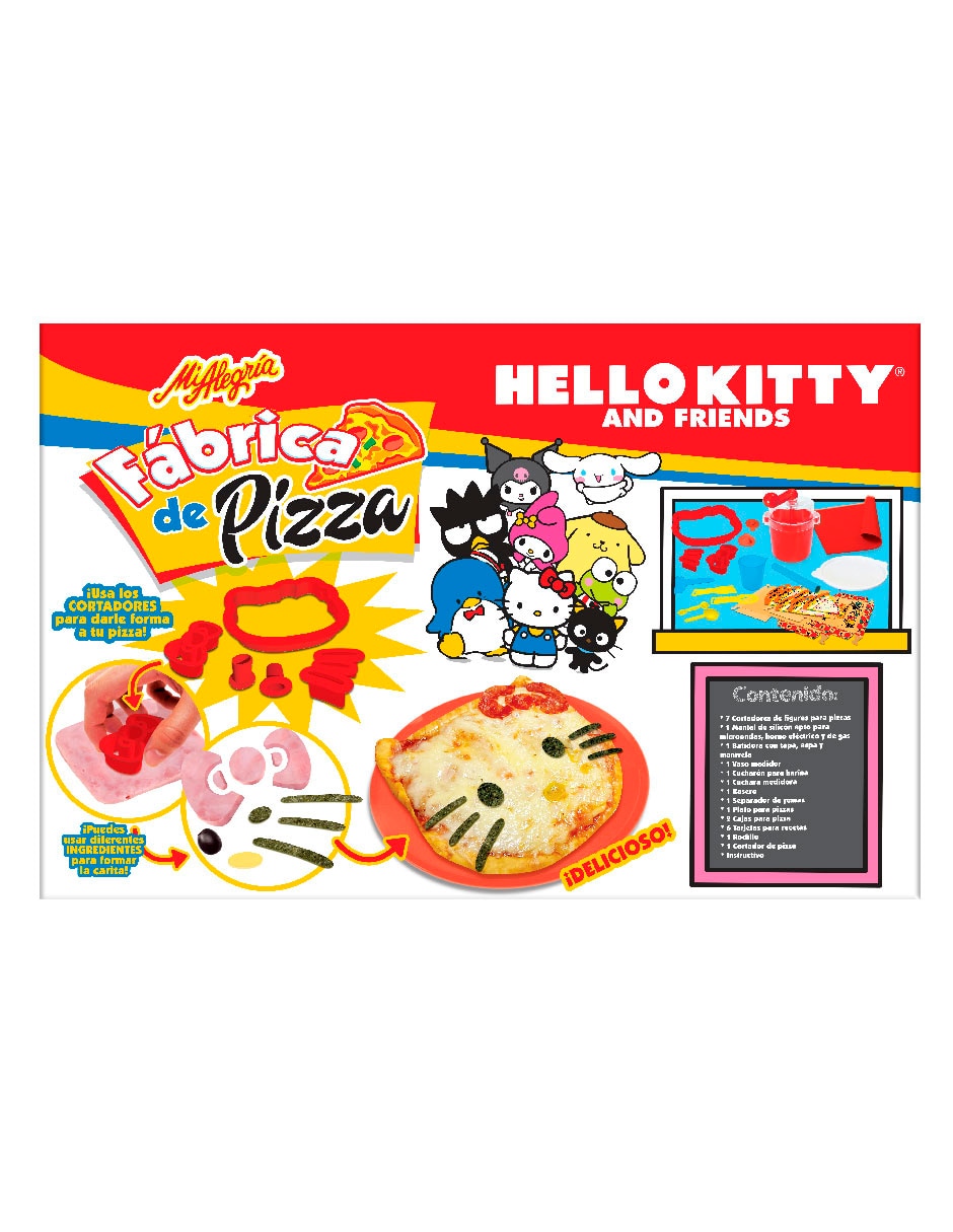 Fábrica de pizzas Hello Kitty and Friends Mi Alegría 4