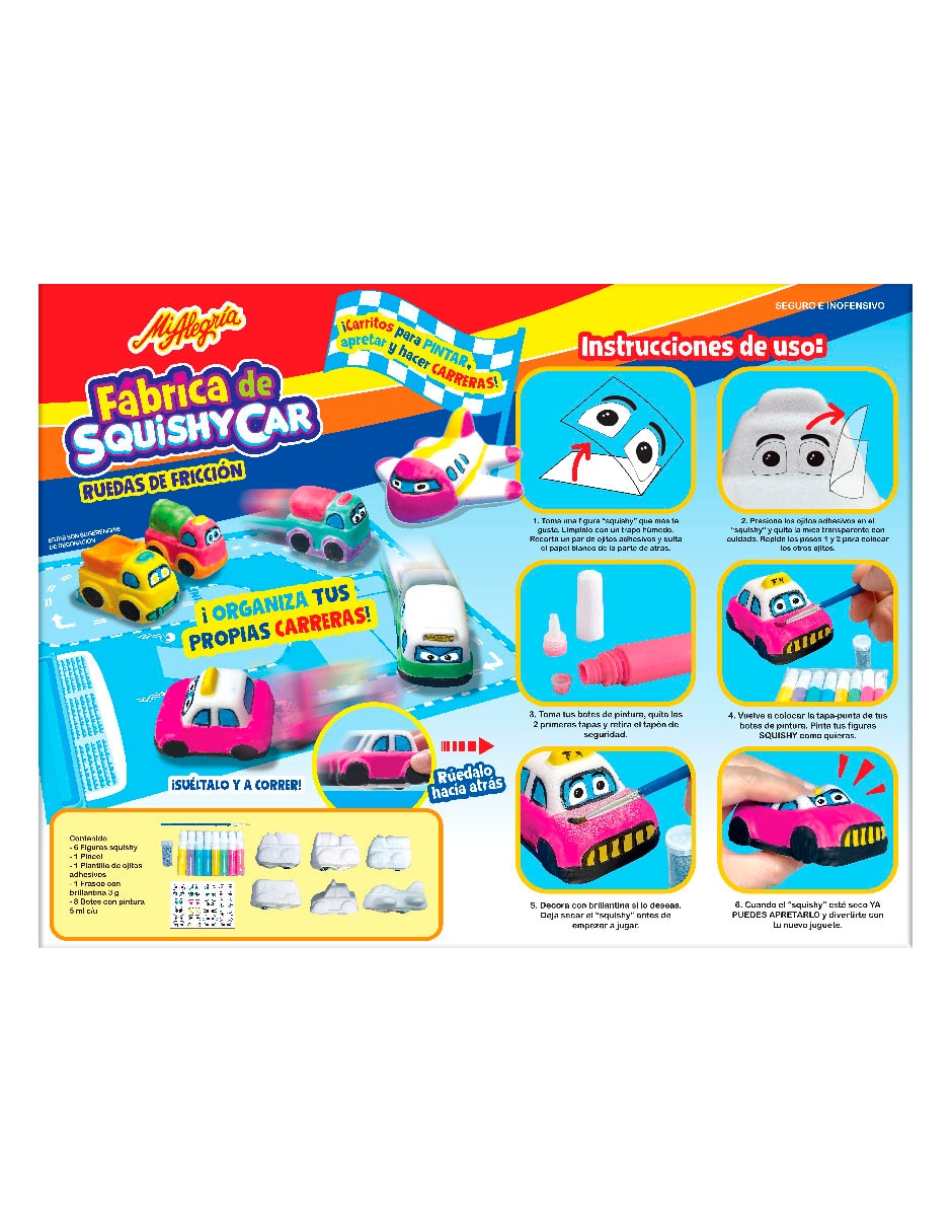 Fábrica de Squishy Car Mi Alegría 4