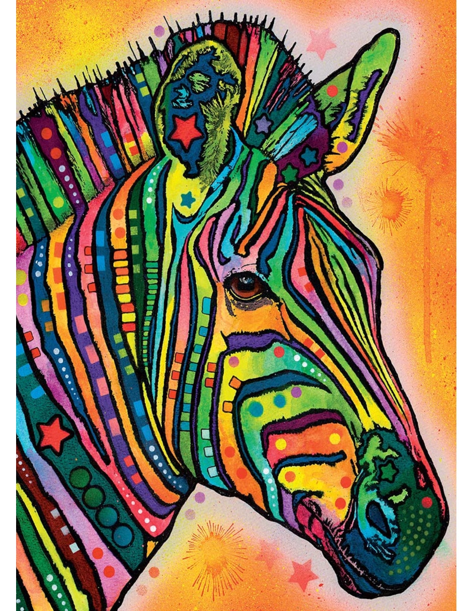 Rompecabezas Artistas Modernos Stripes McCalister 1000 piezas 2