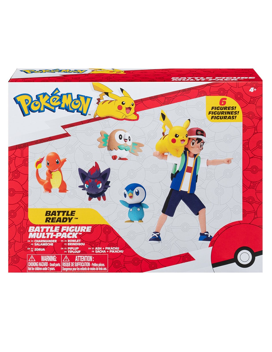 Set figuras acción Pokémon Pokemón: Battle Ready! collectors 2