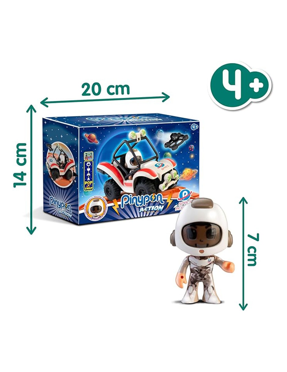 Muñeco Action Space Academy action Pinypon 5