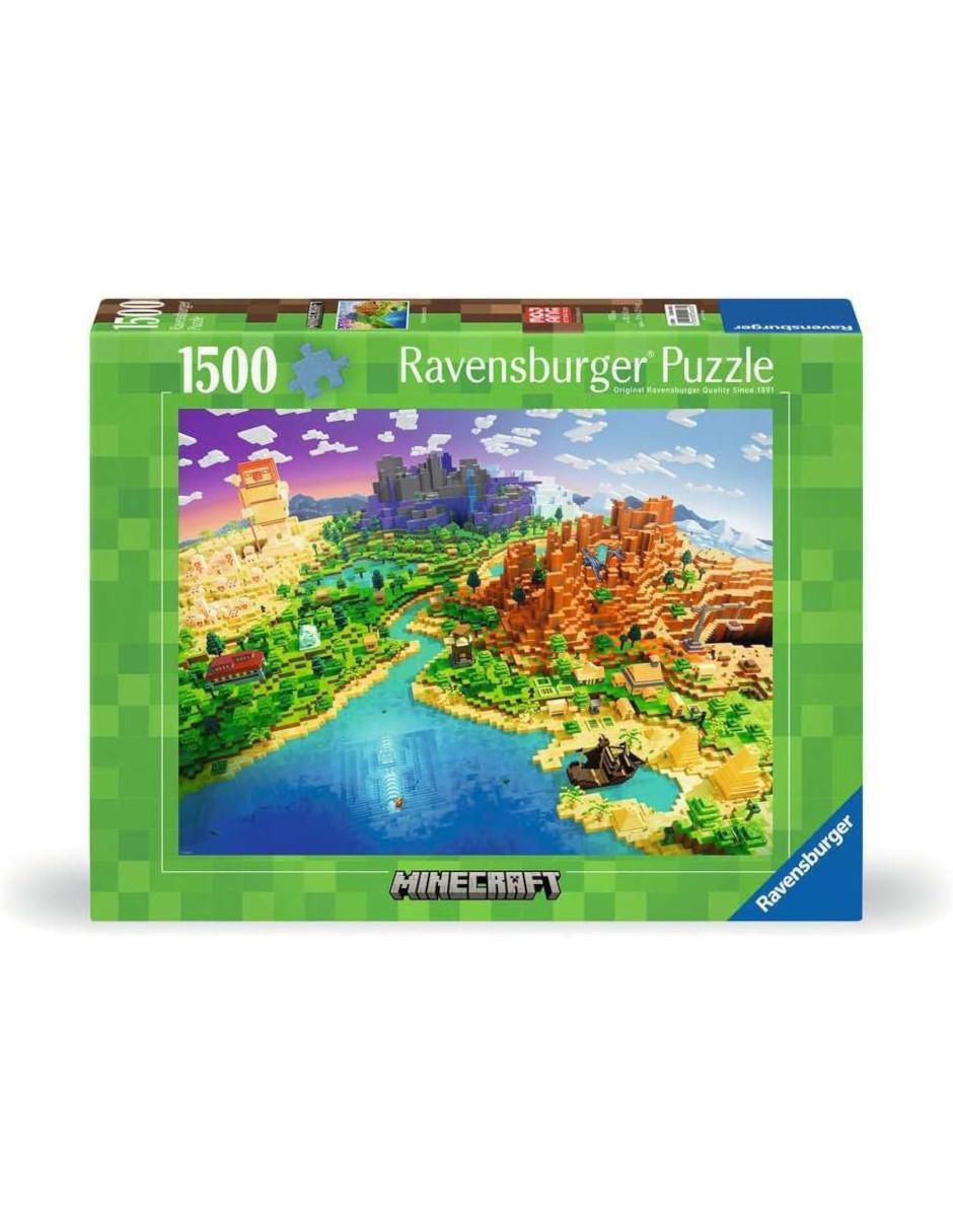 Rompecabezas Mundo de Minecraft 1500 piezas