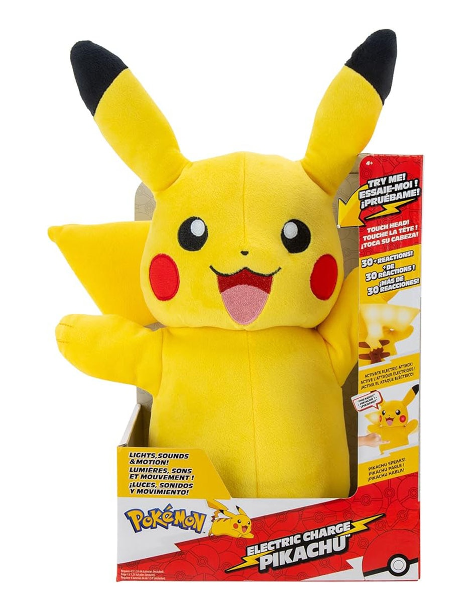 Peluche de pikachu animal de 26.04 cm 4