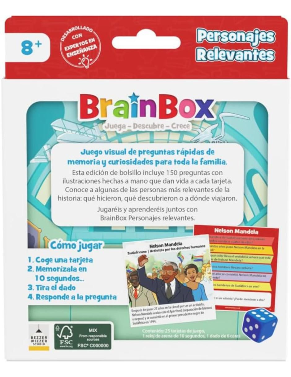 Brainbox Pocket Personajes Relevantes 2