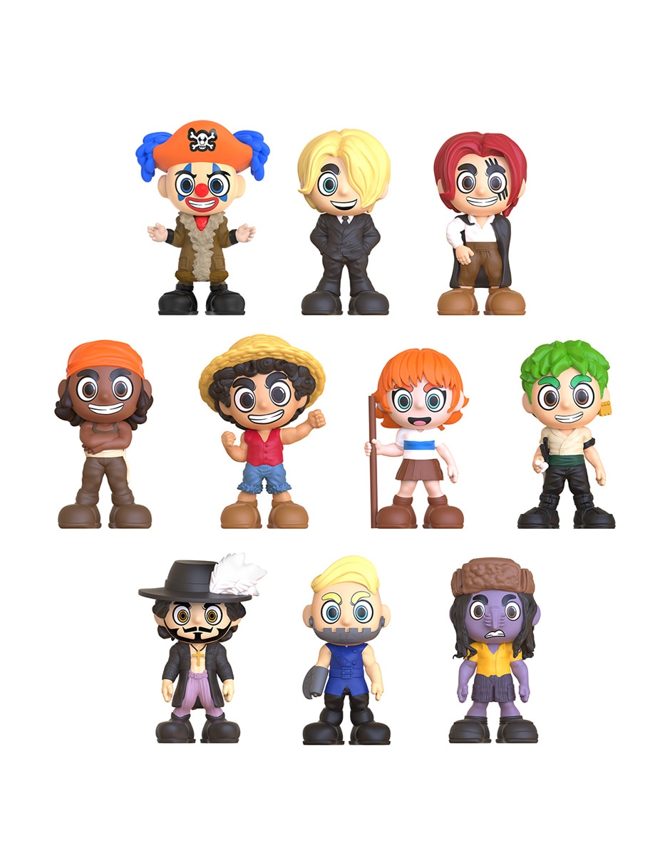 Set figuras acción One Piece collectors 3