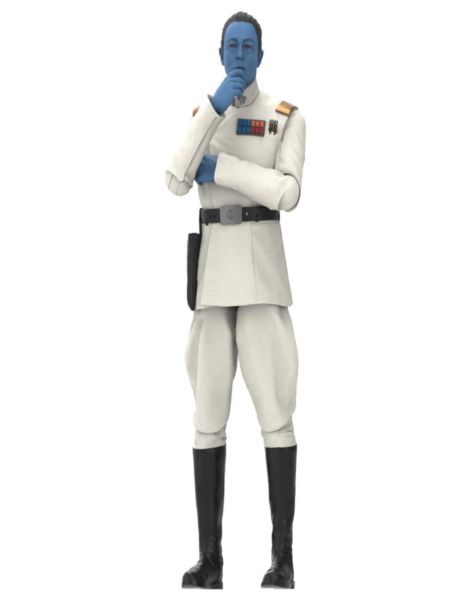 Figura de acción articulada : Ahsoka Grand Admiral Thrawn