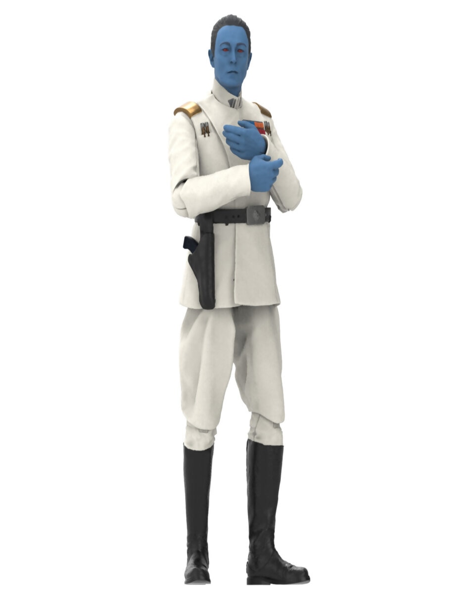 Figura de acción articulada : Ahsoka Grand Admiral Thrawn 6