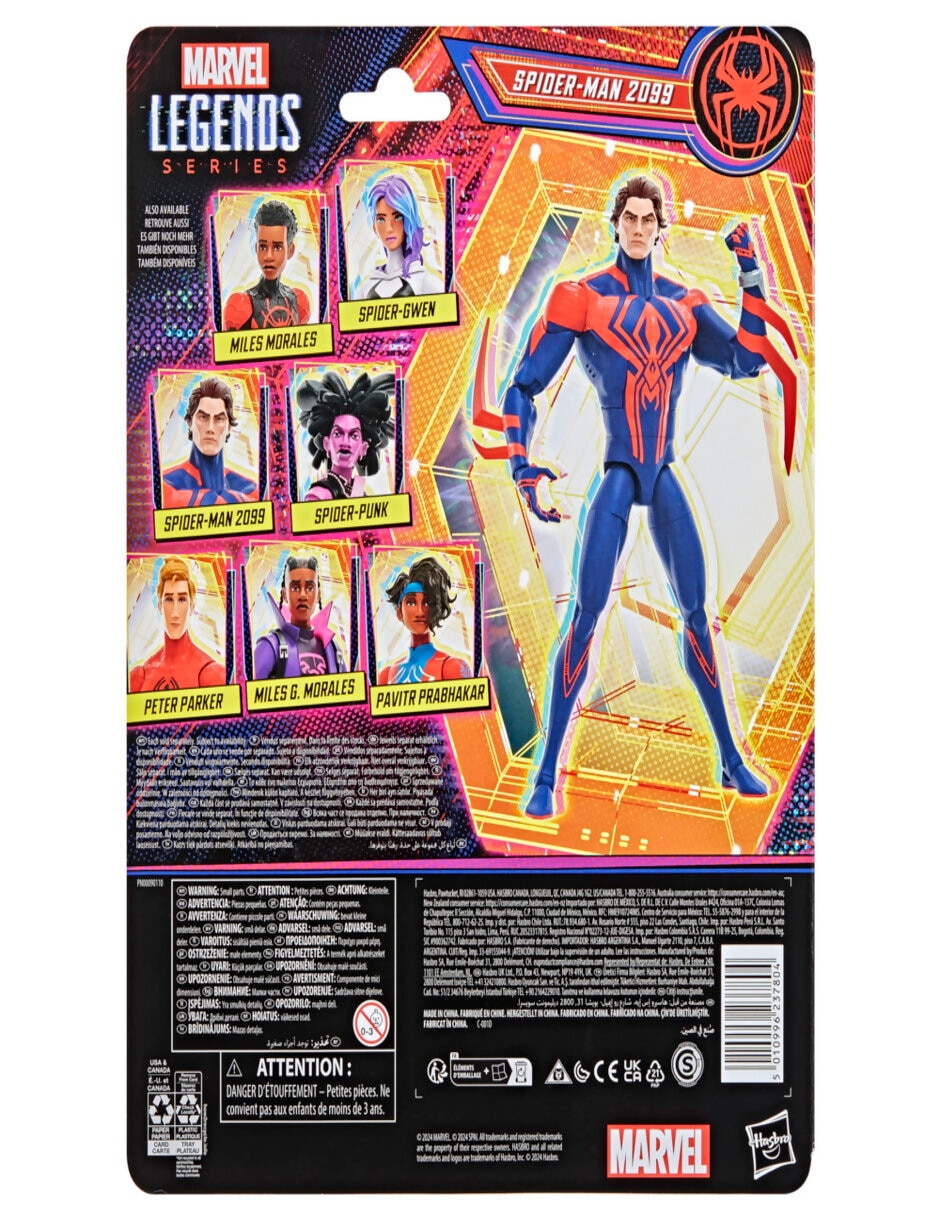 Figura de acción articulada Spider-Man Across the Spiderverse Spider-Man 2099 articulada 3