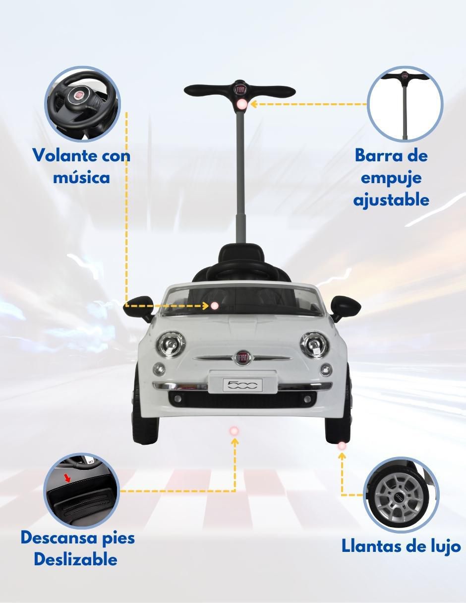 Automóvil montable 500 2