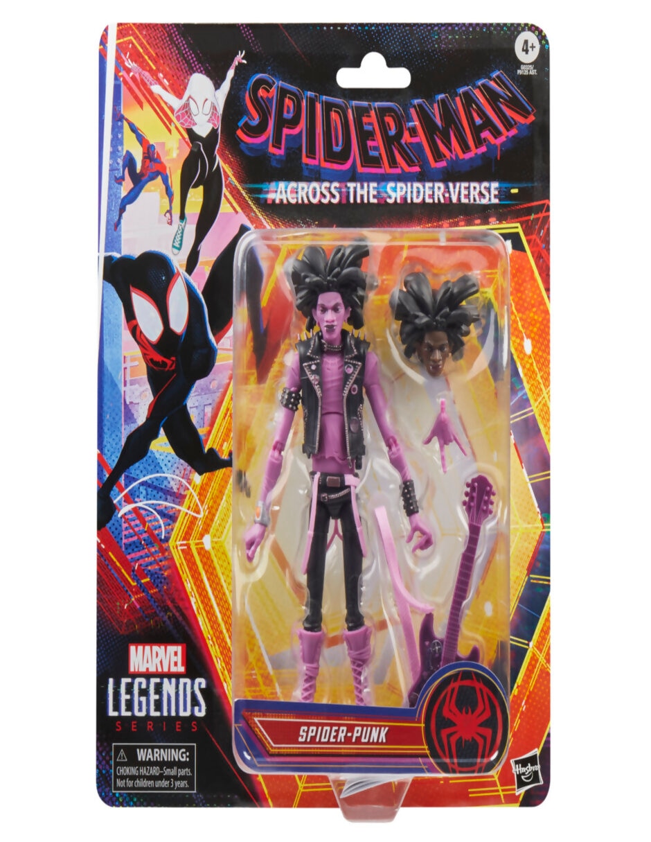 Figura de acción articulada Spider-Man Across the Spiderverse Spider-Punk articulada 2