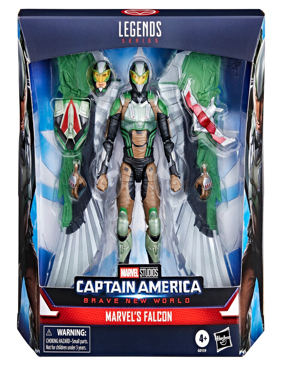 Figura de acción articulada Captain America Brave New World 's Falcon 18
