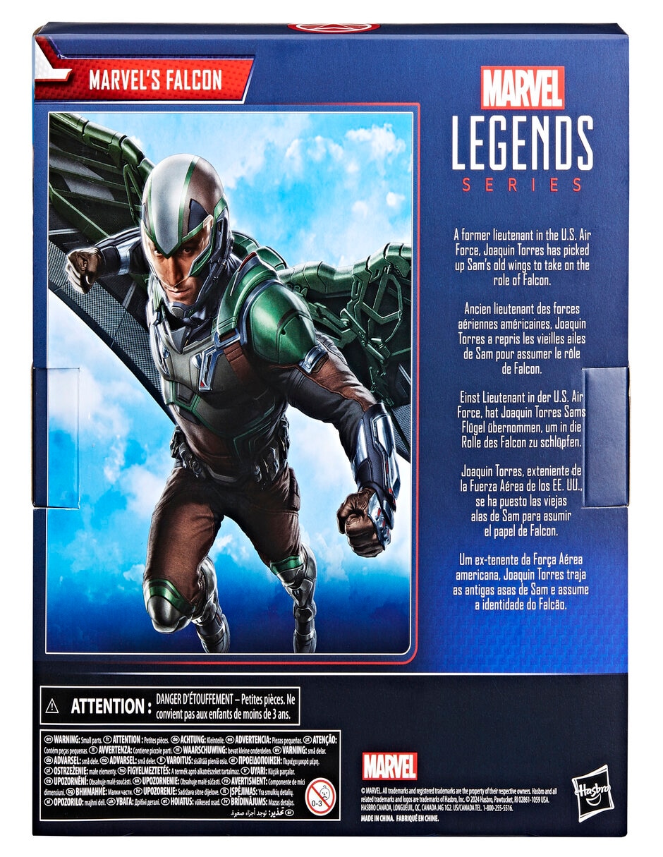 Figura de acción articulada Captain America Brave New World 's Falcon 19
