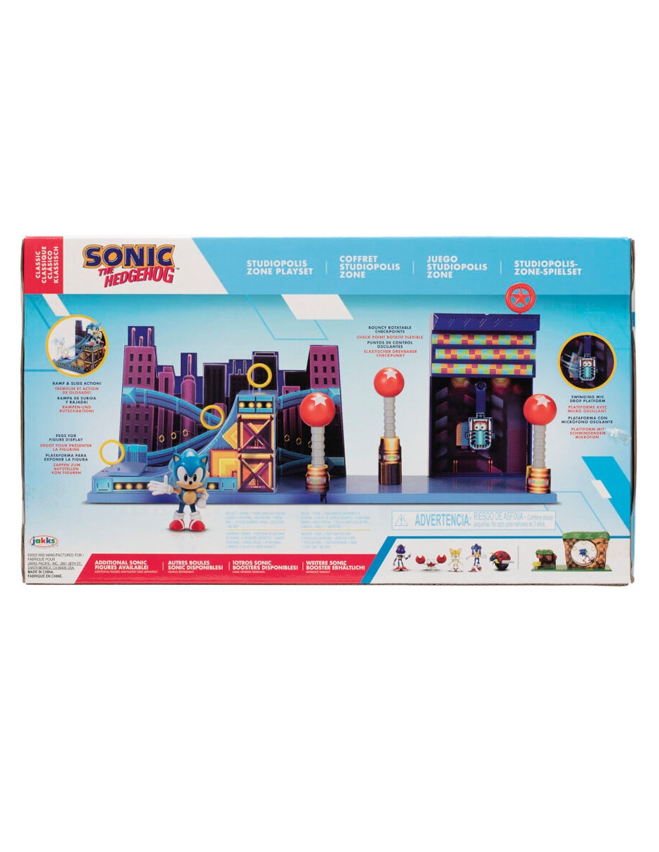 Set figuras articulada Sonic The Hedgehog Sonic clásica 9