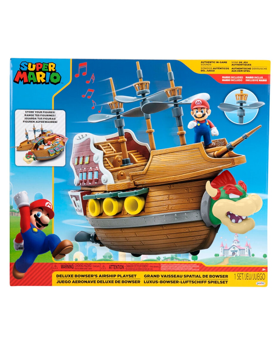 Figura de acción Super Mario Mario Bros collectors con sonido 6