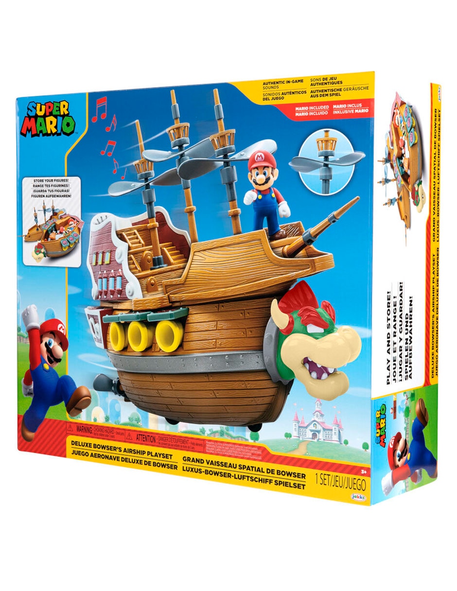 Figura de acción Super Mario Mario Bros collectors con sonido 7