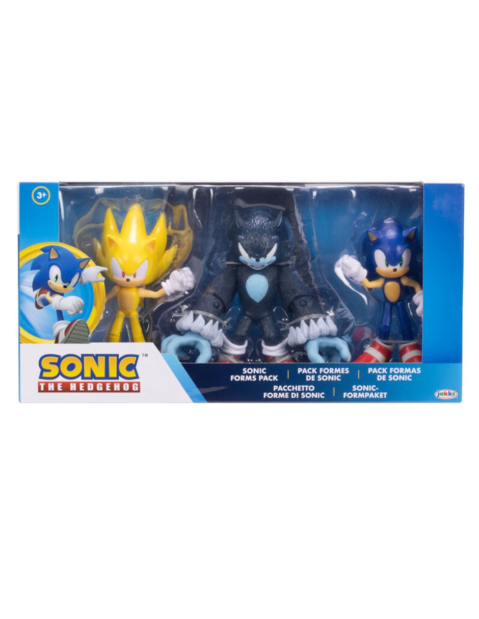 Set figuras acción articulada Sonic The Hedgehog Movie Collection 5