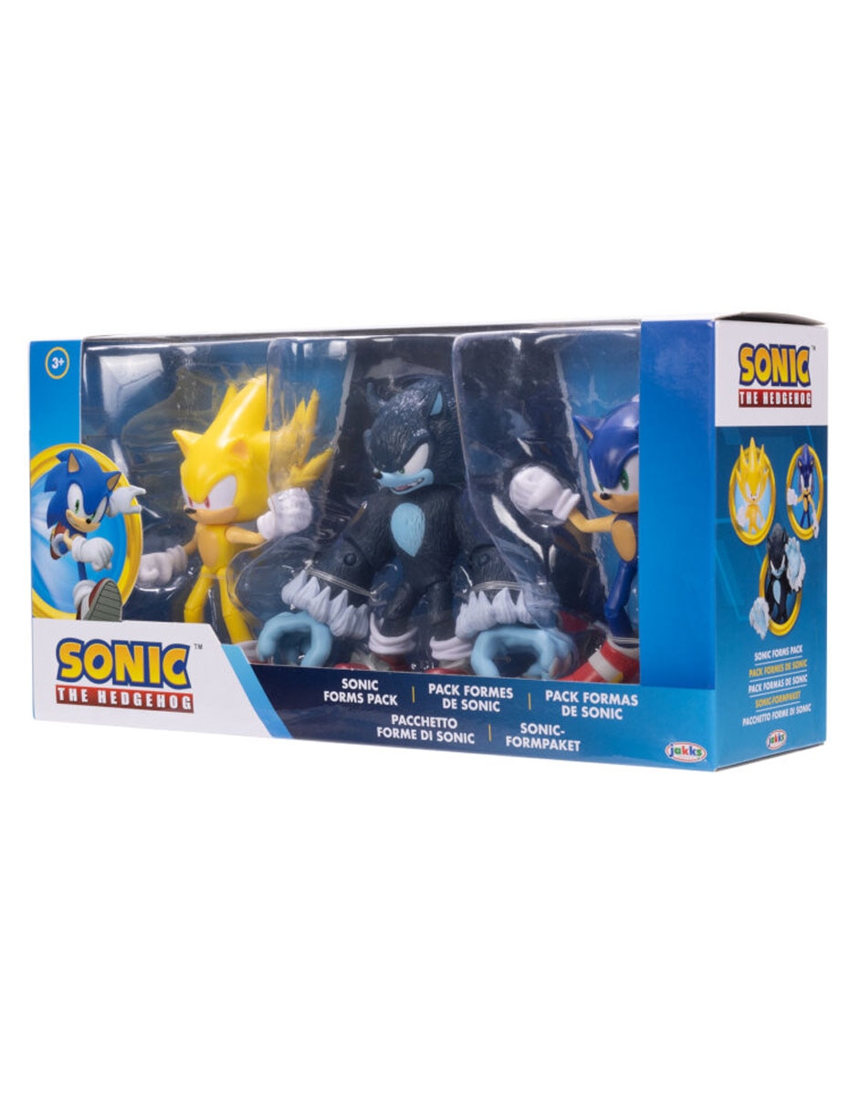Set figuras acción articulada Sonic The Hedgehog Movie Collection 6