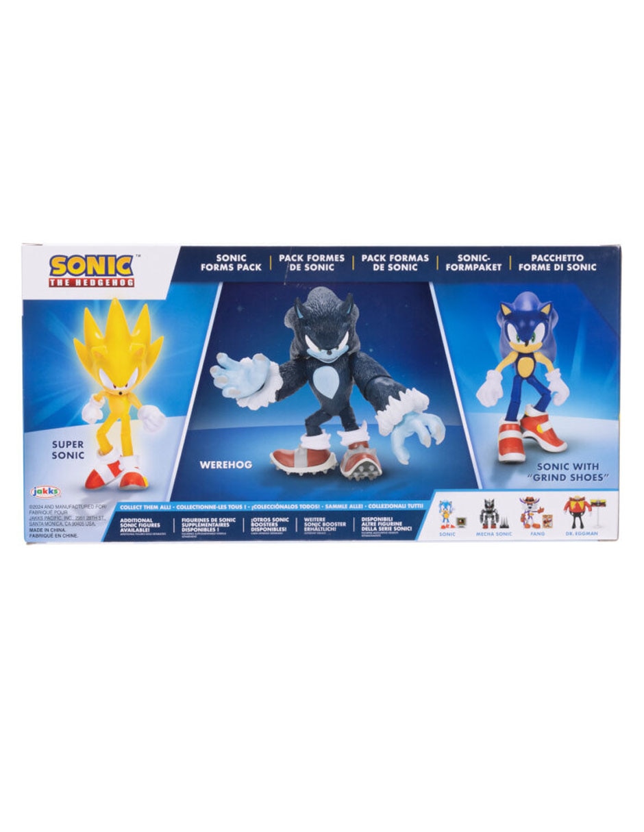 Set figuras acción articulada Sonic The Hedgehog Movie Collection 7