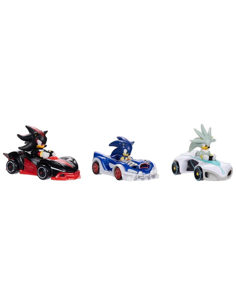 Figura de acción Sonic Sonic, Silver y Shadow collectors 3