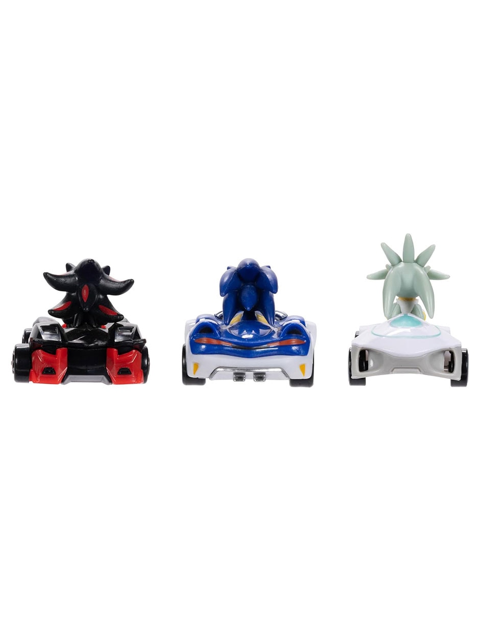 Figura de acción Sonic Sonic, Silver y Shadow collectors 4