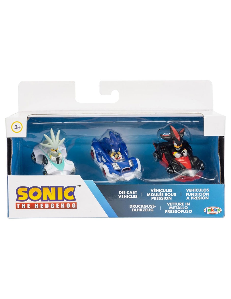 Figura de acción Sonic Sonic, Silver y Shadow collectors 5