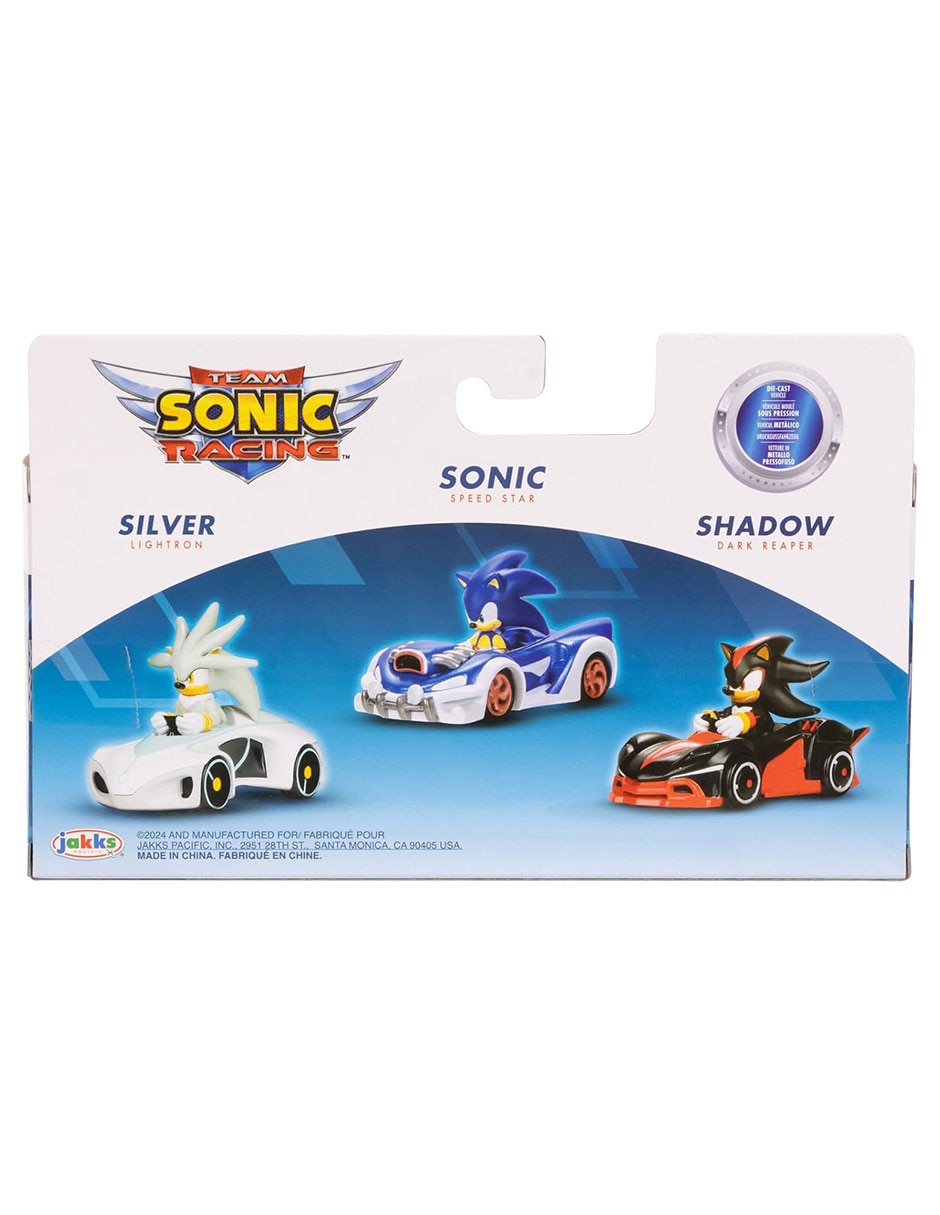 Figura de acción Sonic Sonic, Silver y Shadow collectors 6