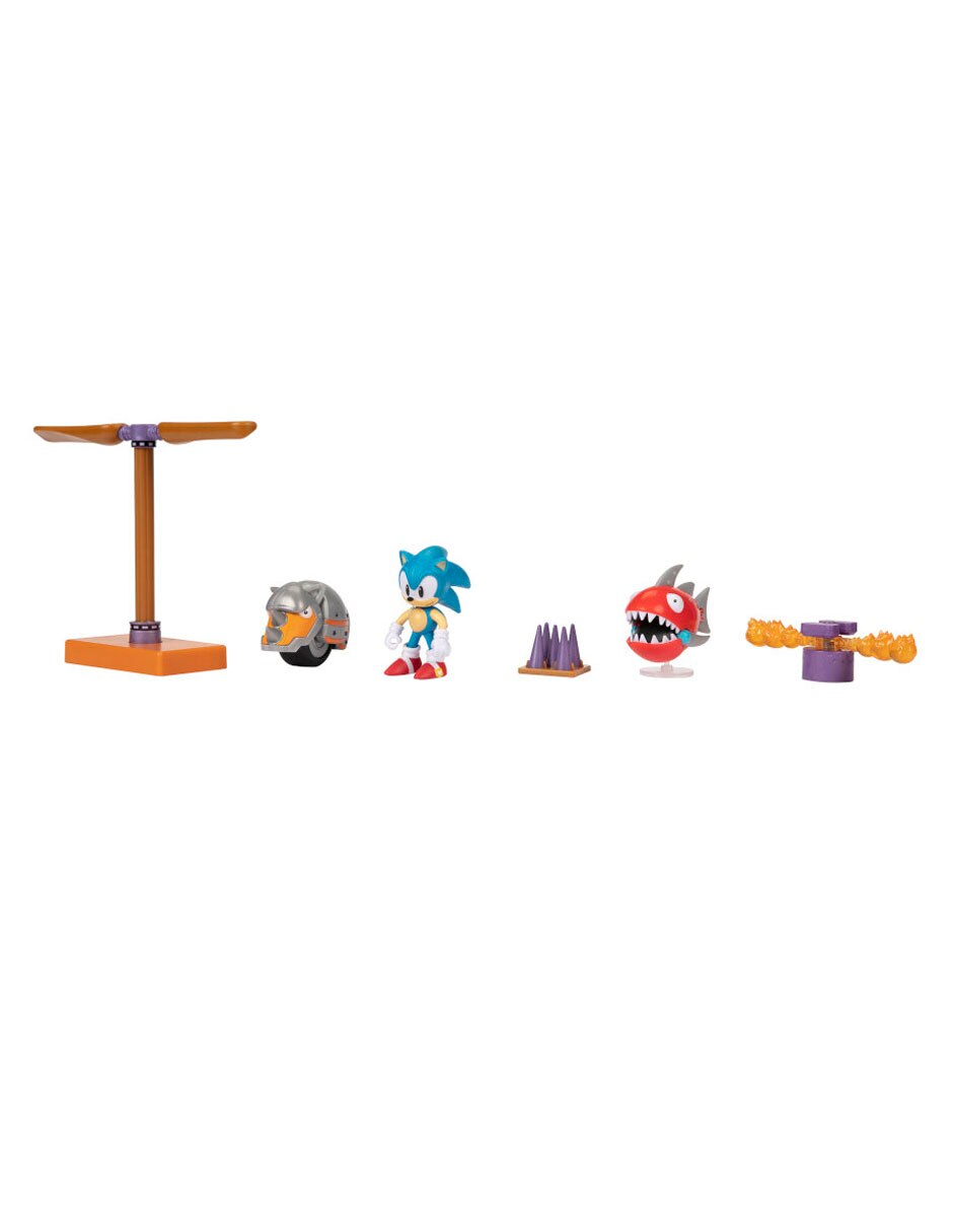 Set figuras acción articulada Sonic Boom Sonic The Hedgehog collectors con movimiento 2