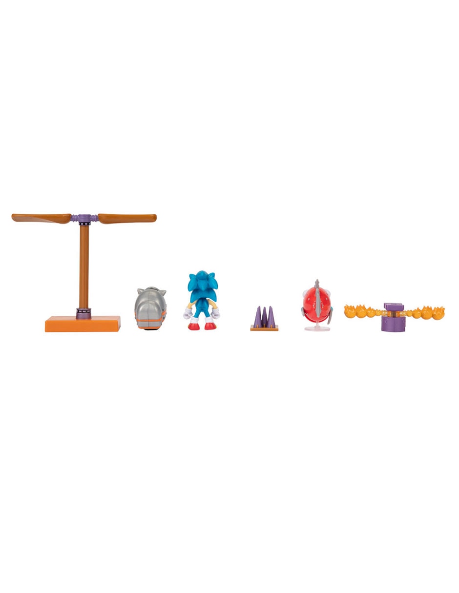 Set figuras acción articulada Sonic Boom Sonic The Hedgehog collectors con movimiento 4
