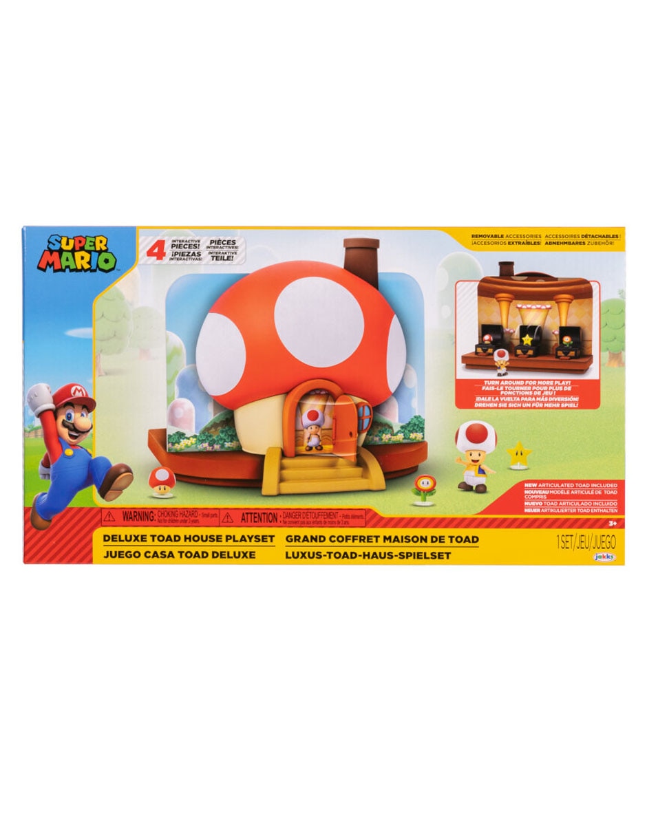Play set vehículos Deluxe House Toad 11