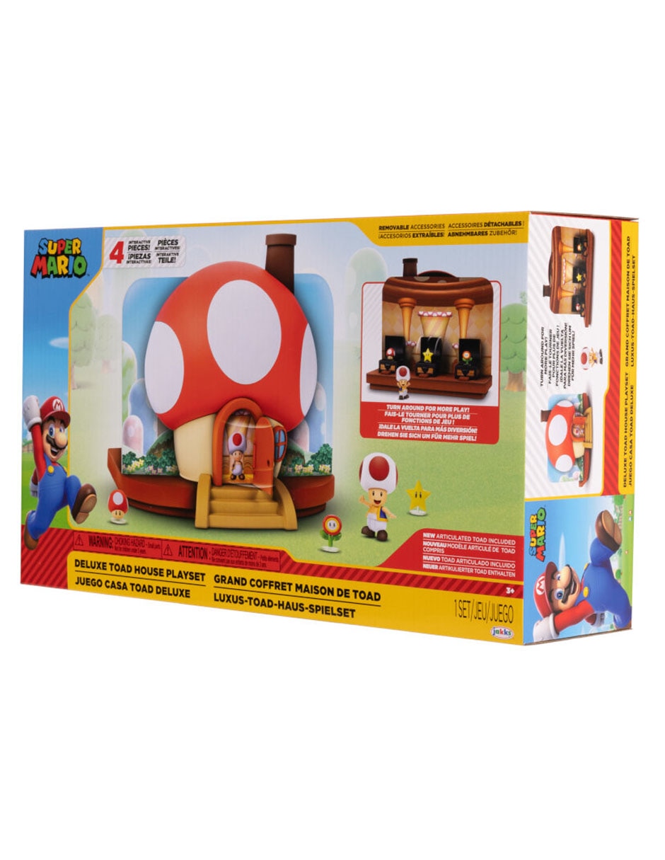 Play set vehículos Deluxe House Toad 12