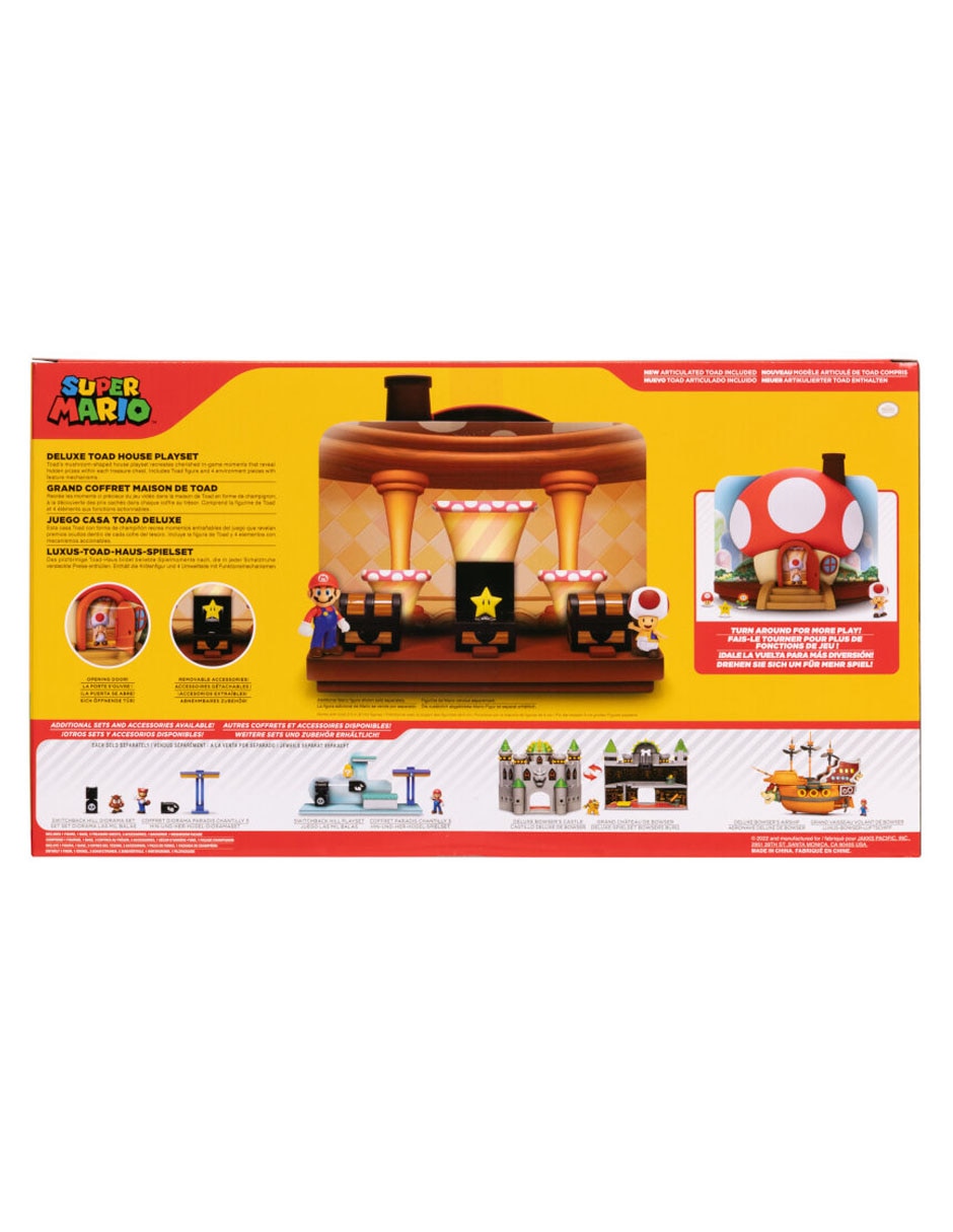 Play set vehículos Deluxe House Toad 14
