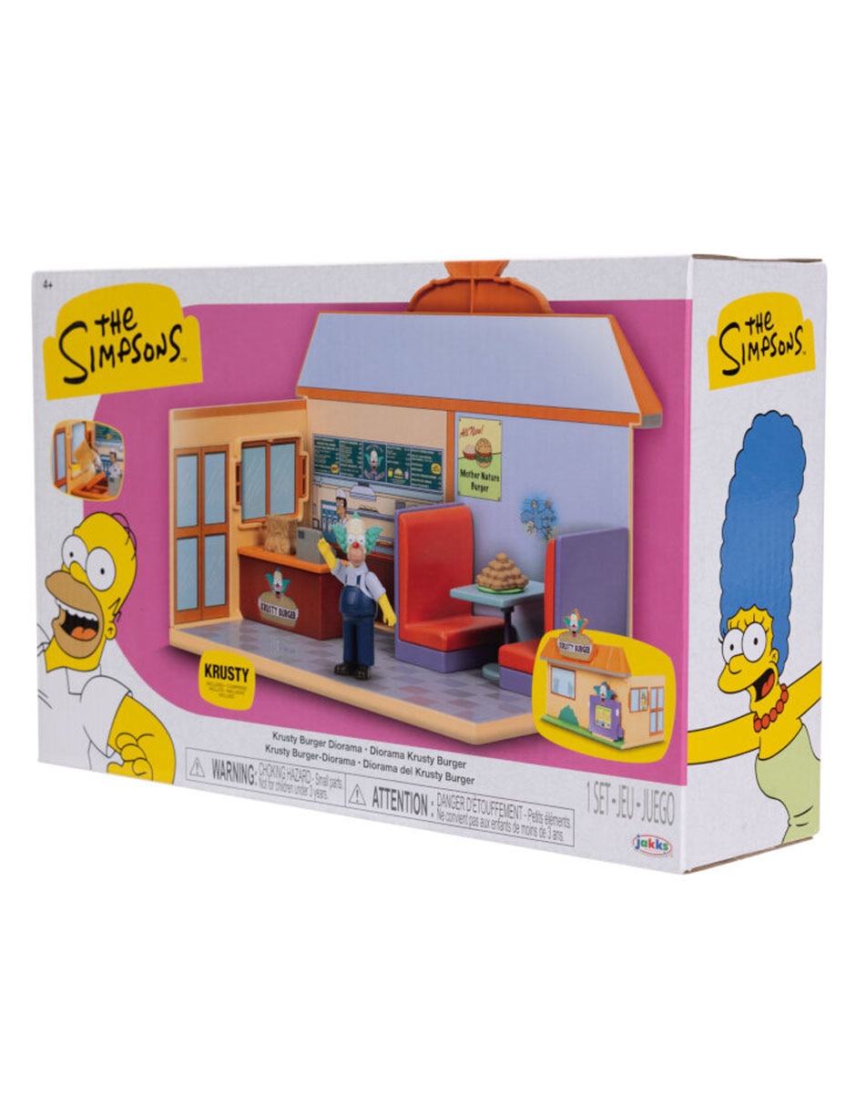 Set figuras de juguete The Simpsons Krusty el payaso 11