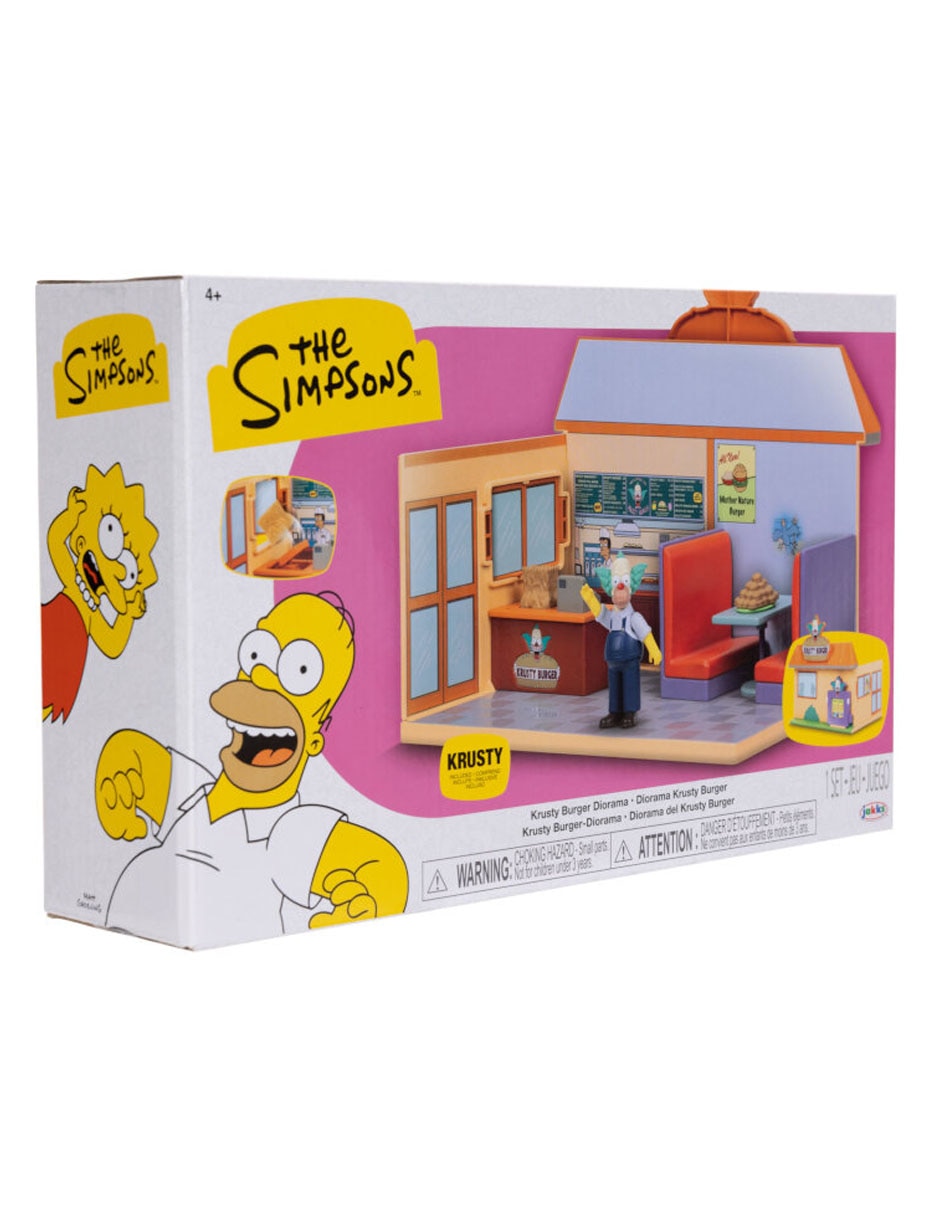 Set figuras de juguete The Simpsons Krusty el payaso 12