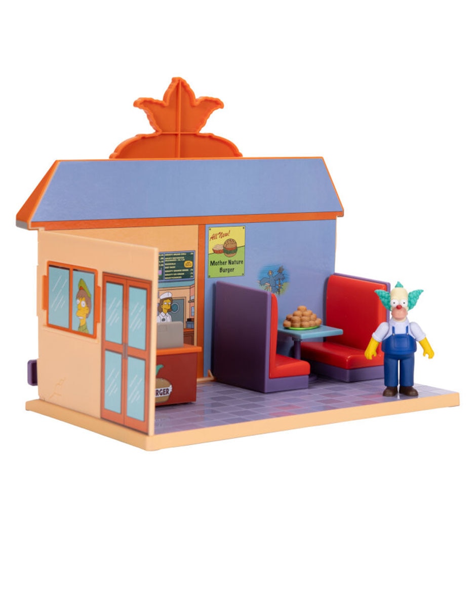 Set figuras de juguete The Simpsons Krusty el payaso 4