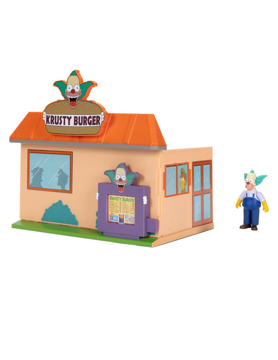 Set figuras de juguete The Simpsons Krusty el payaso 9