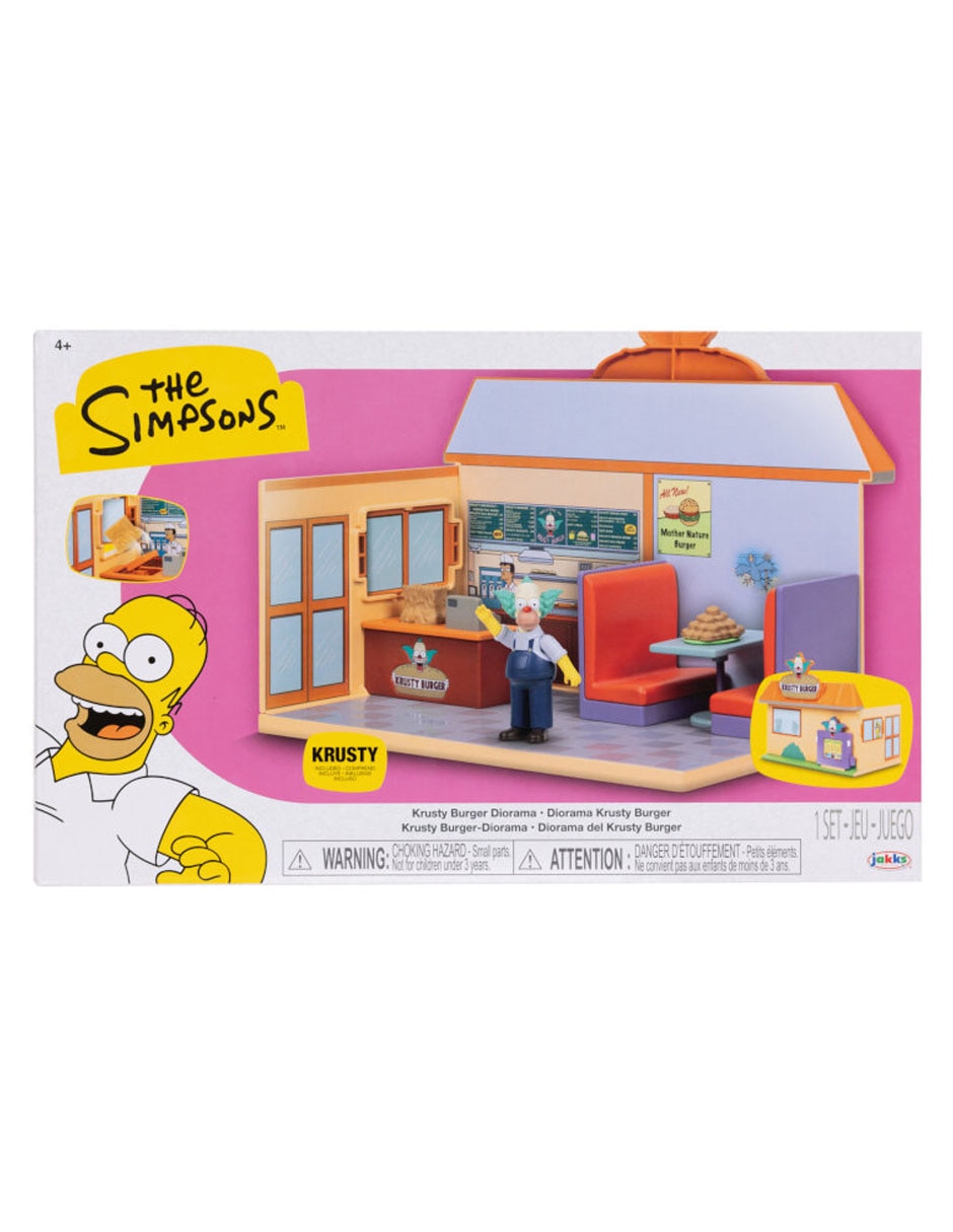 Set figuras de juguete The Simpsons Krusty el payaso 10