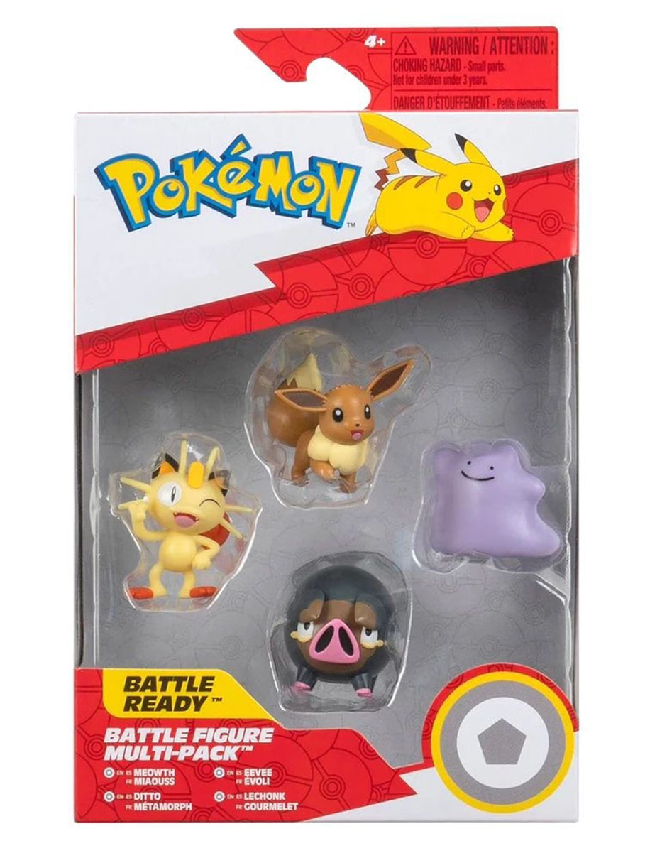 Set figuras acción Pokémon