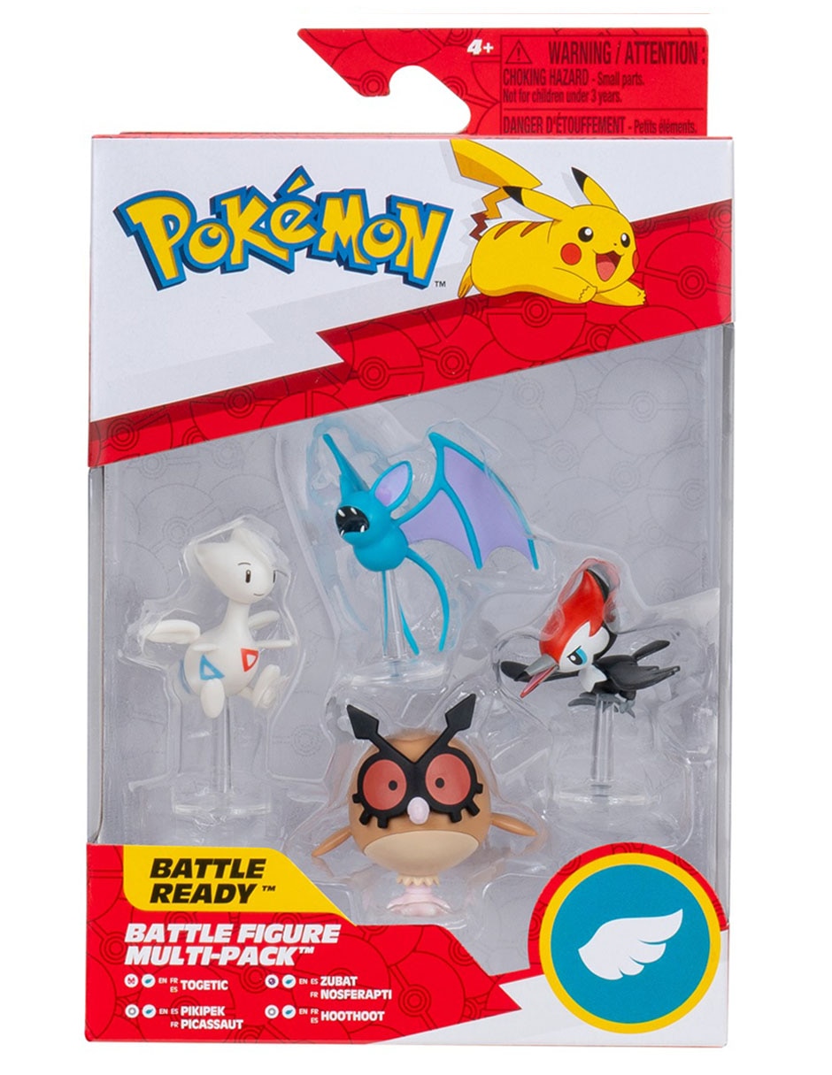 Set figuras acción Pokémon collectors 2