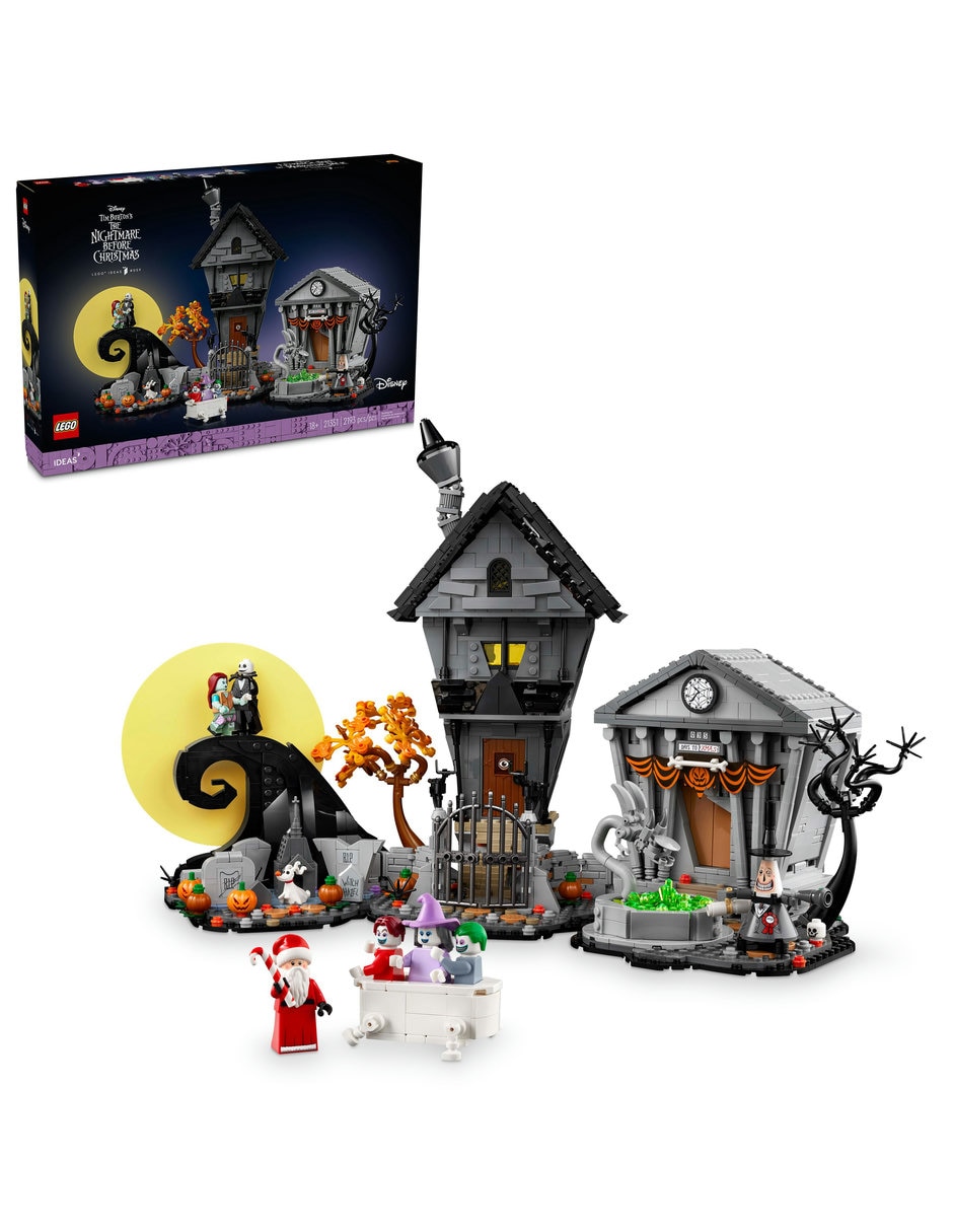 Lego Ideas Disney Tim Burton: Pesadilla antes de Navidad 21351