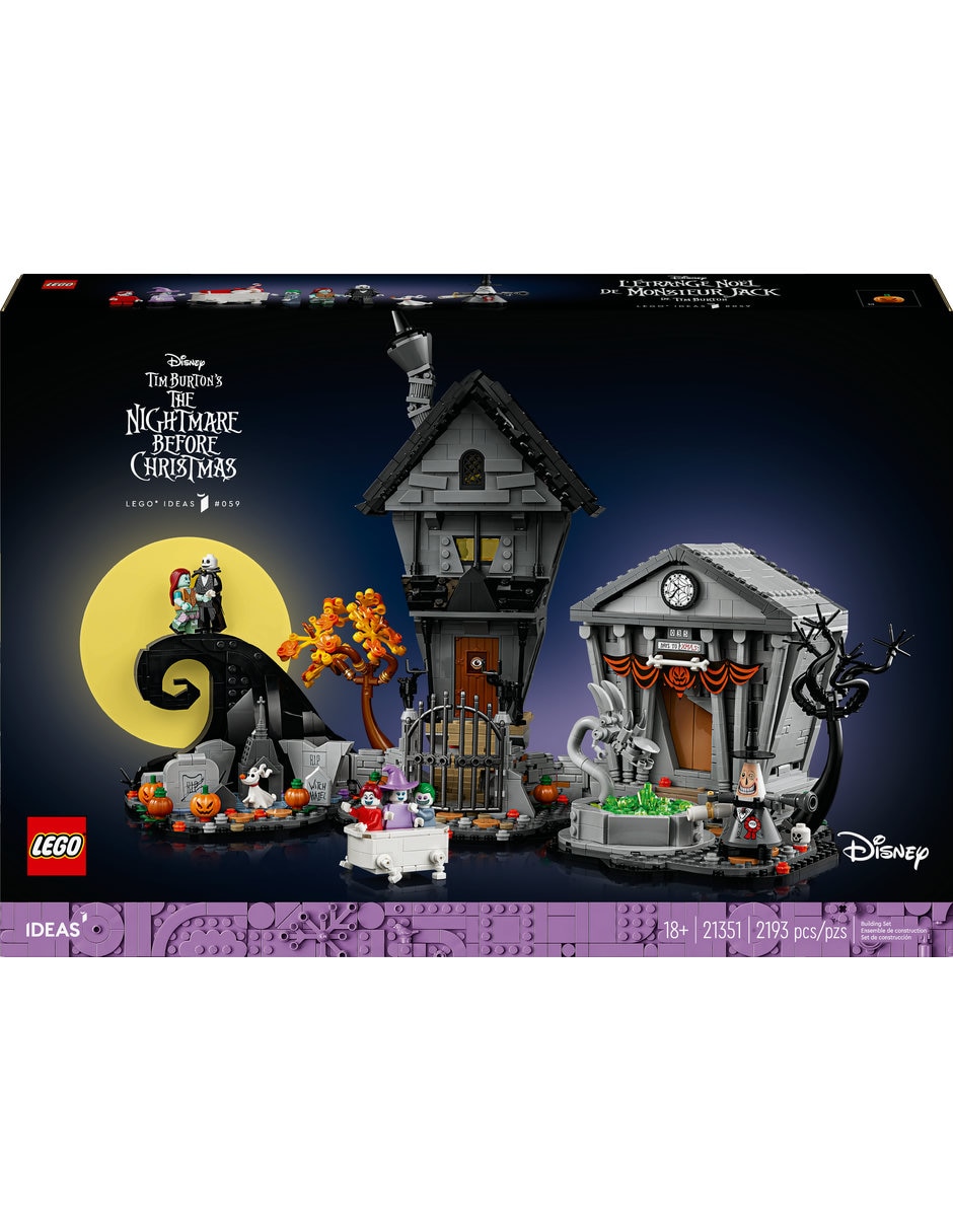 Lego Ideas Disney Tim Burton: Pesadilla antes de Navidad 21351 2