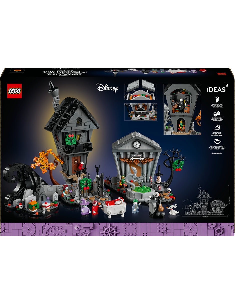 Lego Ideas Disney Tim Burton: Pesadilla antes de Navidad 21351 7