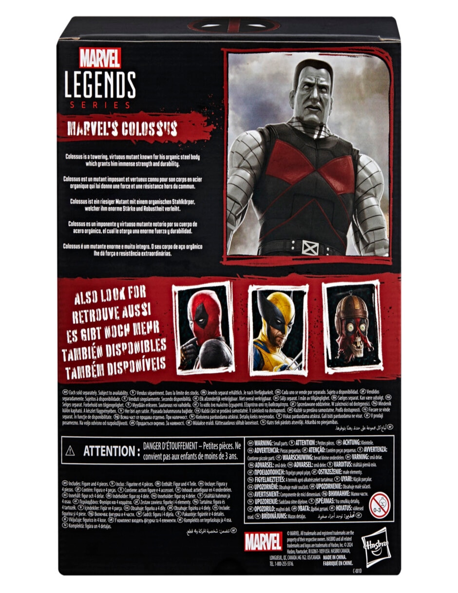 Figura de acción articulada Deadpool Colossus 6