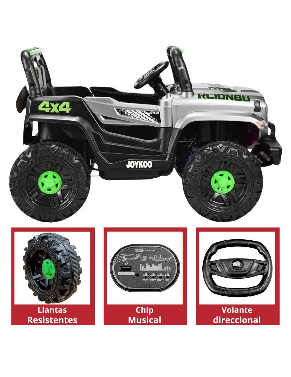 Automóvil montable "montable" joykoo camioneta 4x4 "de" recargable