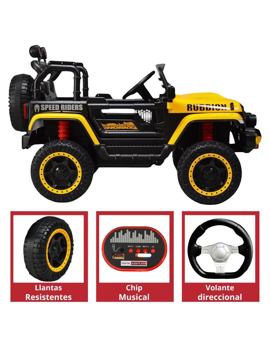 Automóvil montable "montable" "con control remoto" joykoo speed riders "de" recargable